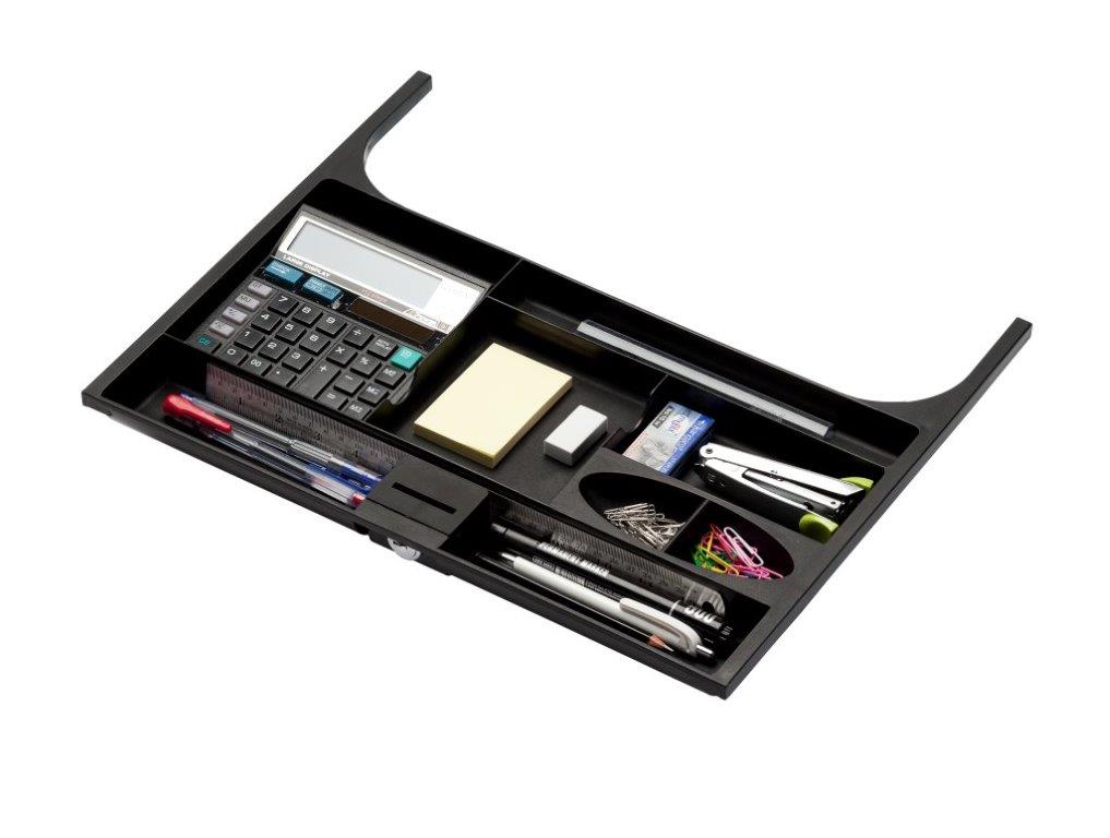 stationery organiser with stationery