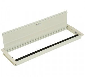 Access-Flap---450-mm-with-Brush-&-Frosty-White-(Open)