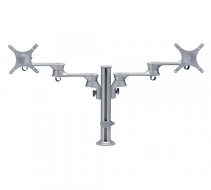 double monitor arm Flange 400x360