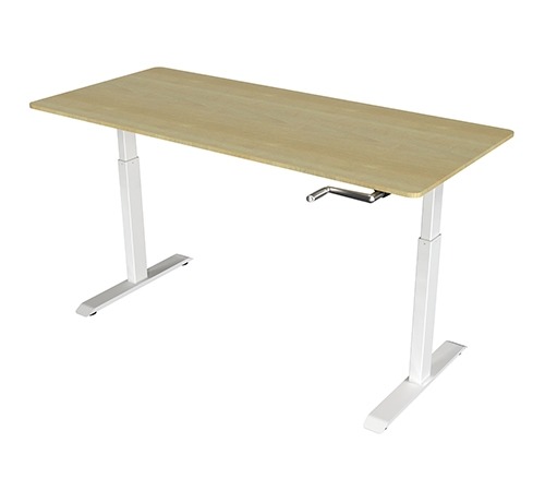 Height Adjustable Table - Manual - with top