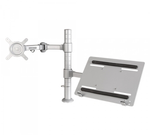 Monitor Arm with Laptop Stand